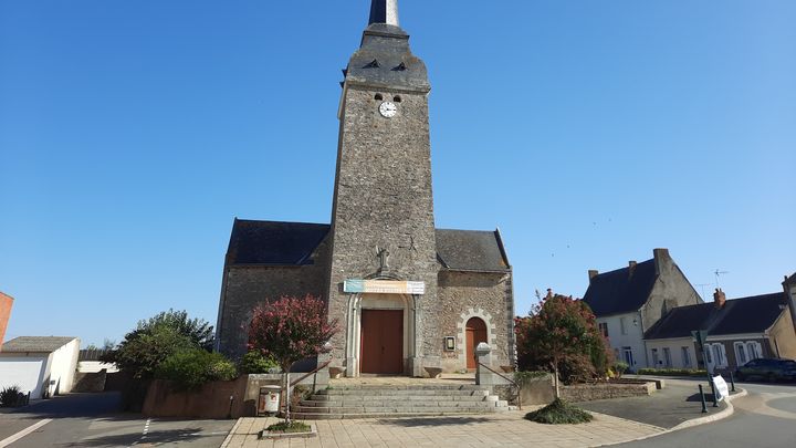 L'église de Maumusson en Loire-Atlantique. (ANNE CHÉPEAU / RADIO FRANCE)