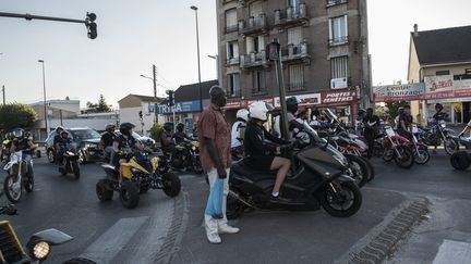 Un rassemblement de "riders" en Ile-de-France, le 18 juin 2017. (ADRIEN VAUTIER / LE PICTORIUM / MAXPPP)