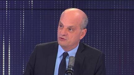 Jean-Michel Blanquer, sur franceinfo, mercredi 28 juillet. (FRANCEINFO / RADIOFRANCE)