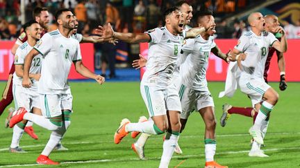 L'Algérie remporte la Coupe d'Afrique des nations contre le Sénégal, le 20 juillet 2019. (GIUSEPPE CACACE / AFP)