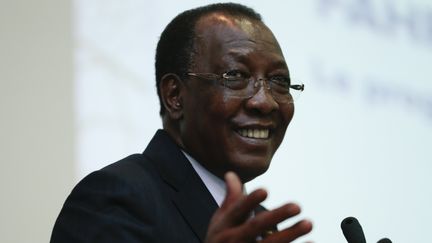 Le président tchadien, Idriss Déby, à Ankara le 28 février 2019. (AFP - METIN AKTAS / ANADOLU AGENCY)