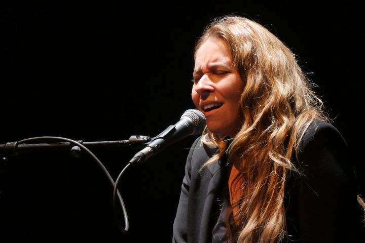 Rocio Marquez pendant les répétitions à Ambronay, le 23 septembre 2017.
 (Lorenzo Ciavarini Azzi / Culturebox)