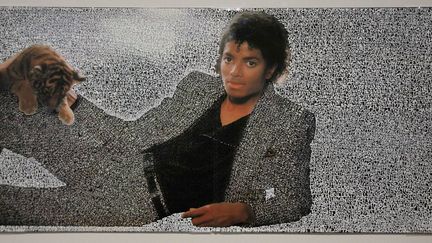 Michael Jackson par Graham Hill exposé au Grand Palais dans l'exposition "On The Wall".
 (Ginies/SIPA)