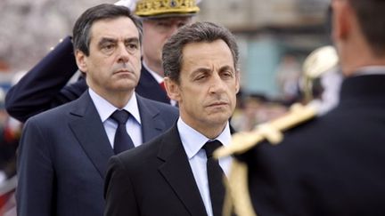 Nicolas Sarkozy lors d'une conférence au sommet France-Afrique de Nice le 1er juin 2010 (AFP - VALERY HACHE)