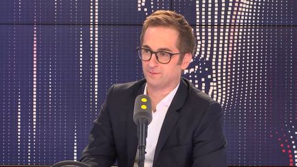 Le directeur général de RMC Sport, Laurent Eichinger, sur franceinfo le vendredi 31 mai 2019. (FRANCEINFO / RADIOFRANCE)