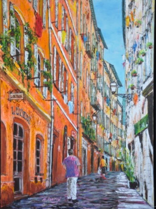 Le vieux Nice, rue Benoît Bunico
 (Daniel Barré)