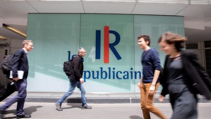 Le siège des Républicains, à Paris, le 18 juin 2018. (CHRISTOPHE MORIN / MAXPPP)