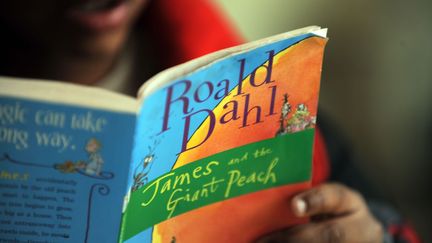 "James et la Grosse Pêche" de Roald Dahl dans son édition originale en anglais. (THE WASHINGTON POST VIA GETTY IMAGES)