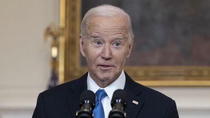 Le président des États-Unis, Joe Biden, a été victime de l'intelligence artificielle. (MICHAEL REYNOLDS - POOL VIA CNP / CONSOLIDATED NEWS PHOTOS)