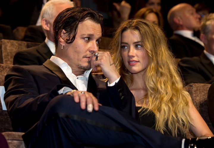 Johnny Depp et son épouse Amber Heard au festival de Venise en 2015
 (HUBERT BOESL / DPA)