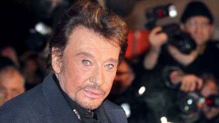 Johnny Hallyday en janvier 2012 à Cannes.
 (Valery Hache / AFP)