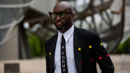 Le créateur Virgil Abloh le 5 juillet 2021 à Paris&nbsp; (CHRISTIAN VIERIG / GETTY IMAGES EUROPE)