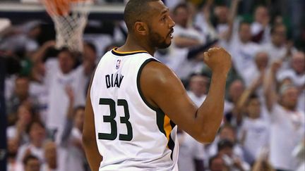 Boris Diaw, ici sous les couleurs du Jazz de Utah. (GENE SWEENEY JR. / GETTY IMAGES NORTH AMERICA)