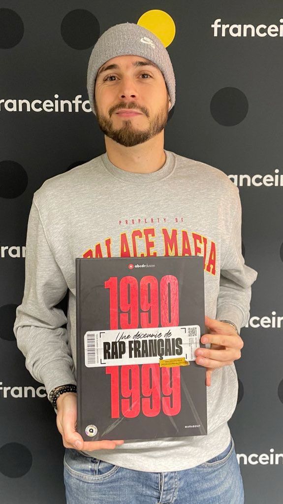 Raphaël Da Cruz de "l’ABCDR du son", en décembre 2023. (MATTEU MAESTRACCI / RADIO FRANCE)