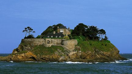 L'île du Guesclin à marée haute
 (Christian Heeb/picture-alliance / DUMONT Bildar/Newscom/MaxPPP)