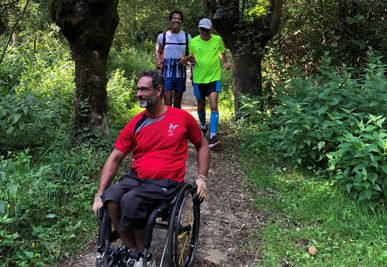 Les circuits de Niort ont été testés en amont par des membres du Comité départemental handisport des Deux-Sèvres. (Station Trail Niort Marais poitevin)