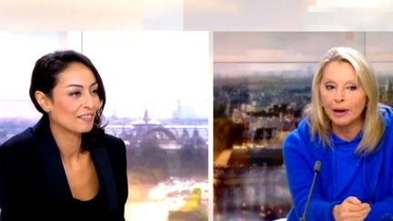 Léïa Kaddour interviewe Véronique Sanson au 20H de France 2 pour la sortie de son album "Dignes, dingues, donc..." (29/10/2016)
 (France 2)