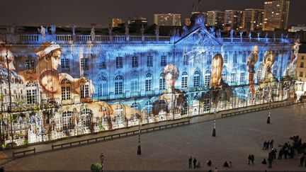 Le nouveau son et lumières place Stanislas s'inscrit dans le cadre de Nancy Renaissance 2013.
 (IP3 Press/MaxPPP/M.Cugnot)