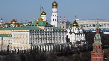 The Kremlin, in Moscow, March 27, 2024. (NATALIA KOLESNIKOVA / AFP)