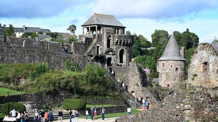 Le château de Fougères (Ille-et-Vilaine), le 19 septembre 2021. (MAXPPP)