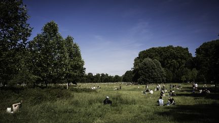 Le parc de la Tête d'Or, à Lyon (Rhône), le 24 mai 2020. (FRANCIS AZEVEDO / HANS LUCAS / AFP)