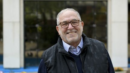 Le recteur de la grande mosquée de Lyon, Kamel Kabtane, le 23 octobre 2020. (MAXIME JEGAT / MAXPPP)