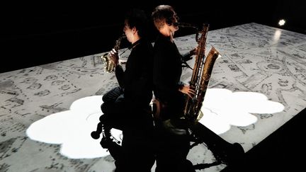 Le collectif "A l'envers" au Festival Nancy Jazz Pulsations, octobre 2022 (ANNE BARAQUIN)