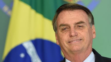 Jair Bolsonaro à Brasilia, le 15 janvier 2019.&nbsp; (EVARISTO SA / AFP)