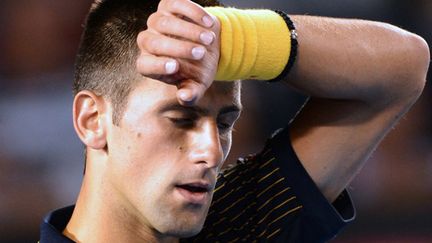 Novak Djokovic a vécu un match bien difficile sur la Rod Laver Arena