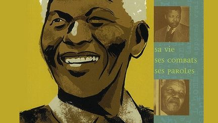 Couverture de "Nelson Mandela : contre l’apartheid" de Matthieu Grousson
 (Severine Cordier / Bayard Jeunesse)