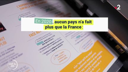 La France est-elle vraiment le pays qui a le plus dépensé face à la crise en 2020 ? (FRANCE 2)