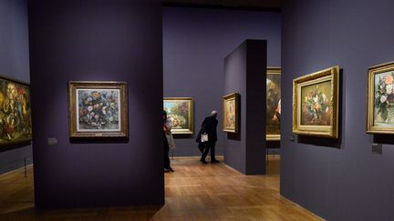 L'exposition Delacroix le jour de son inauguration au Louvre, à Paris, le 27 mars 2018
 (Isa Harsin / Sipa)