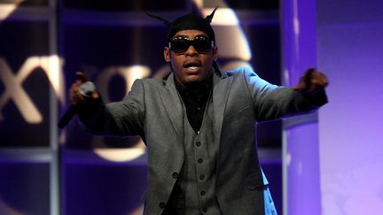 Le rappeur Coolio sur la chaîne NBC&nbsp;en 2008&nbsp; (FREDERICK M. BROWN / GETTY IMAGES NORTH AMERICA)