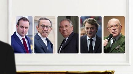 Les noms de Sébastien Lecornu, Bruno Retailleau et François Bayrou circulent pour succéder à Michel Barnier, censuré par une motion adoptée à l'Assemblée nationale, mercredi 4 décembre. (FRANCEINFO)