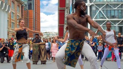 L'association Loba au Centre Pompidou à Paris en juin 2017. (Christian Baillet)