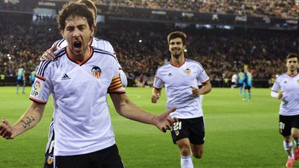 Dani Parejo a fait souffrir la défense de Séville. (JOSE JORDAN / AFP)