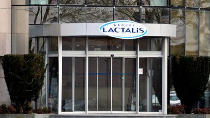 Le siège du groupe Lactalis à Laval. Image d'illustration (JEAN-FRANCOIS MONIER / AFP)