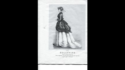 Catalogue Confection Dame Ete 1869 Modele Eglantine
 (Archives du Bon Marché)