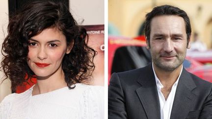 Audrey Tautou (11/03/2012) / Gilles Lellouche (25/06/11)
 (AFP / Getty Neilson Barnard // AFP / Thomas Samson)