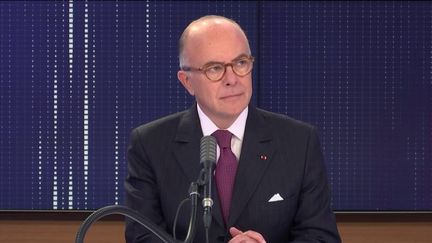 Bernard Cazeneuve était l'invité de franceinfo mercredi 2 septembre.&nbsp; (FRANCEINFO / RADIOFRANCE)