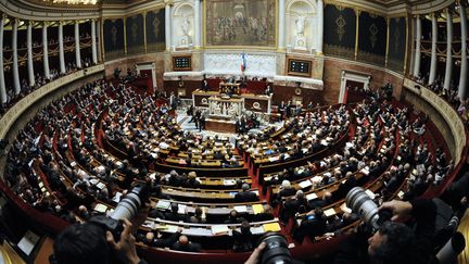 L'Assembl&eacute;e nationale, le 24 novembre 2010. (LIONEL BONAVENTURE / AFP)