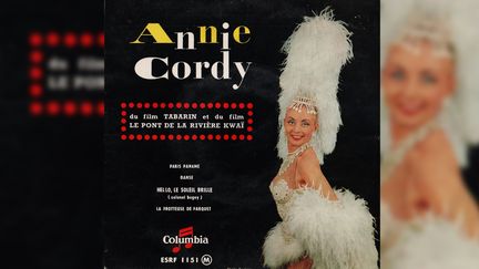 Le 45 tours d'Annie Cordy avec "Hello, le soleil brille". (DR)