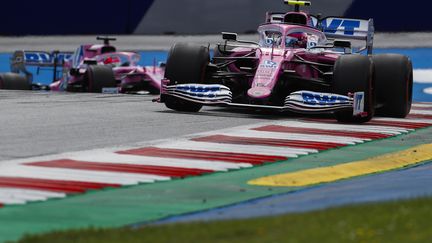 Les Racing Point lors du Grand Prix de Styrie (DARKO BANDIC / POOL)