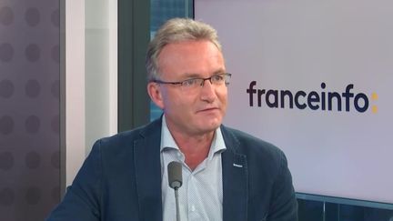 Guillaume de Boudemange, directeur général de Jeep en France, le 28 juin 2023. (FRANCEINFO / RADIO FRANCE)