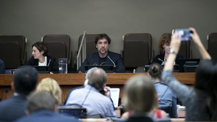 L'acteur espagnol Javier Bardem aux Nations unies à New York le 19 août 2019. (ATILGAN OZDIL / ANADOLU AGENCY)