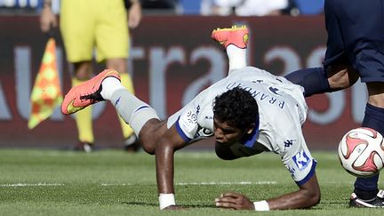 Brandao n'a pas participé aux deux derniers entraînements du SC Bastia (STEPHANE DE SAKUTIN / AFP)