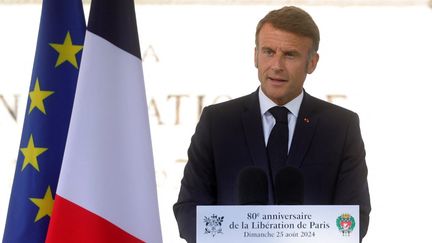 Le discours d'Emmanuel Macron à l'occasion des cérémonies des 80 ans de la libération de Paris.