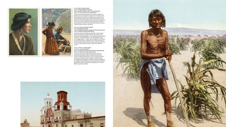 Types amérindiens, photographies reproduites dans "An American Odyssey" de Marc Walter et Sabine Arqué
 (Taschen)