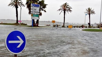 &nbsp; (Des inondations pourraient avoir lieu dans le Gard et l'Hérault comme ici à Palavas en novembre 2014 © MAXPP)