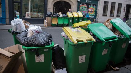 La Fédération professionnelle des entreprises de recyclage veut en finir avec les poubelles de différentes couleurs. (NICOLAS KOVARIK / MAXPPP)